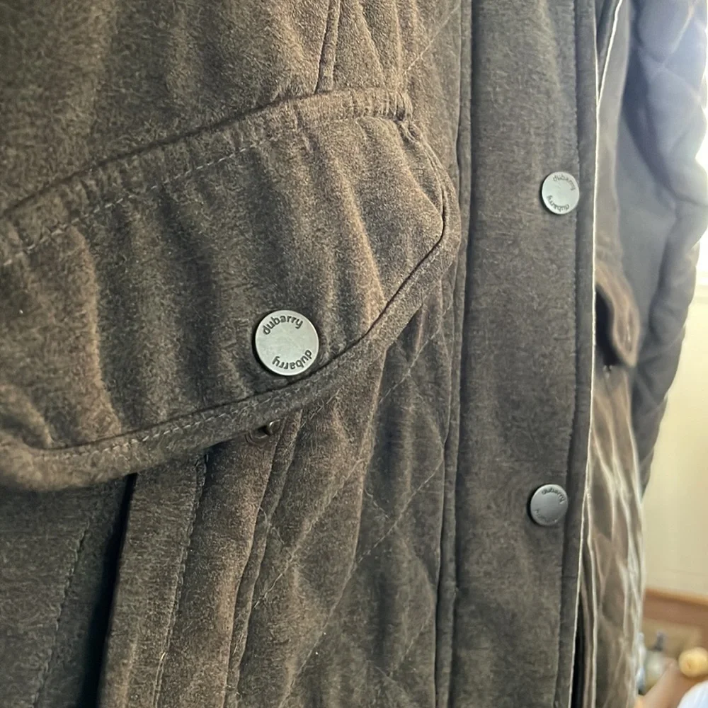 Dubarry of Ireland womens coat - grey - size EU36 UK10 US6 - Picture 11 of 11